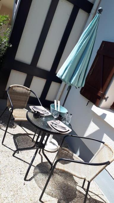 Studio Cabourg - Home-Varaville Avec Jardin Exterior foto