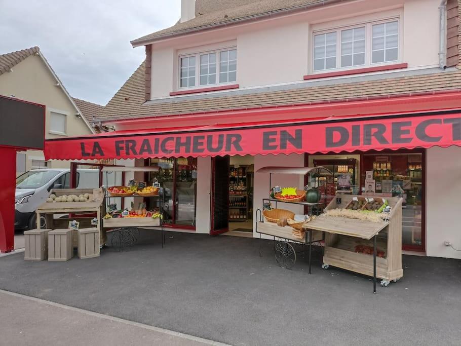 Studio Cabourg - Home-Varaville Avec Jardin Exterior foto